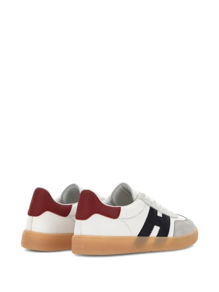 Sneakerși Hogan din piele alb