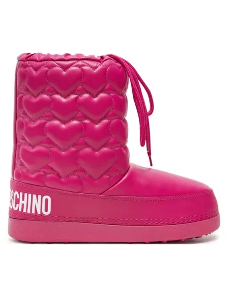 Škornji za sneg LOVE MOSCHINO roza