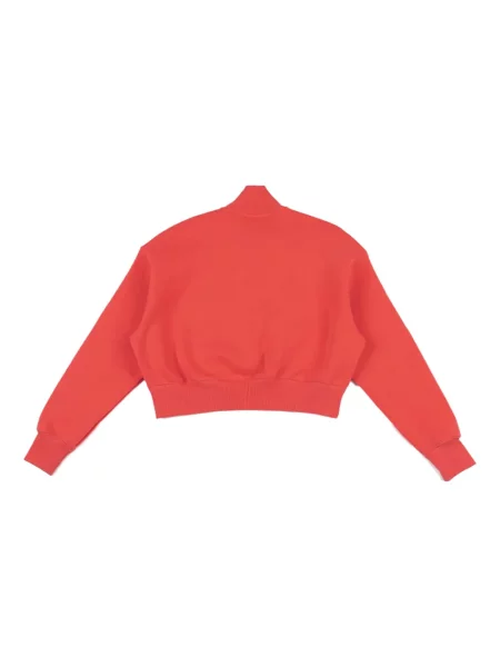 Tricou Nike din fleece plisat până la genunchi albastru