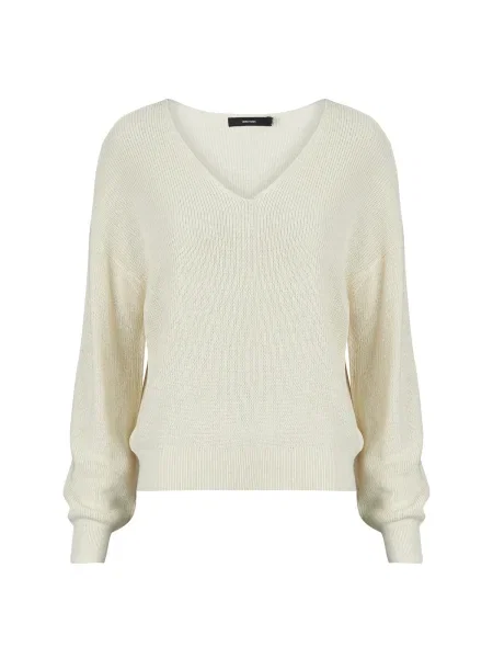 Pulover Vero Moda cu dungi galben