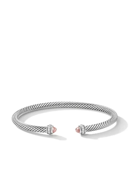 Brăţară David Yurman argintiu