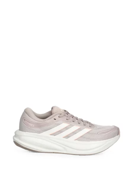 Lung papuci Adidas cu mâneci lungi cu dungi albastru
