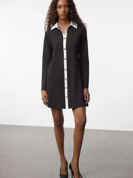 Rochie mini Trendyol de costum negru