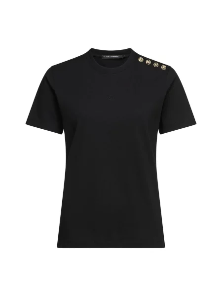 Karl Lagerfeld Tricou Autograph' negru