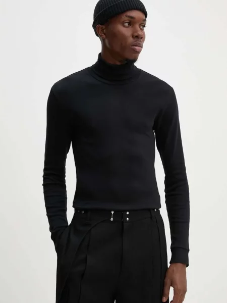 Tričko s dlouhým rukávem Marc O'Polo černá