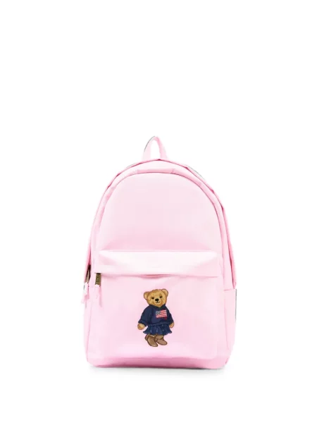 Koszulka polo dziecięca Polo Ralph Lauren różowa