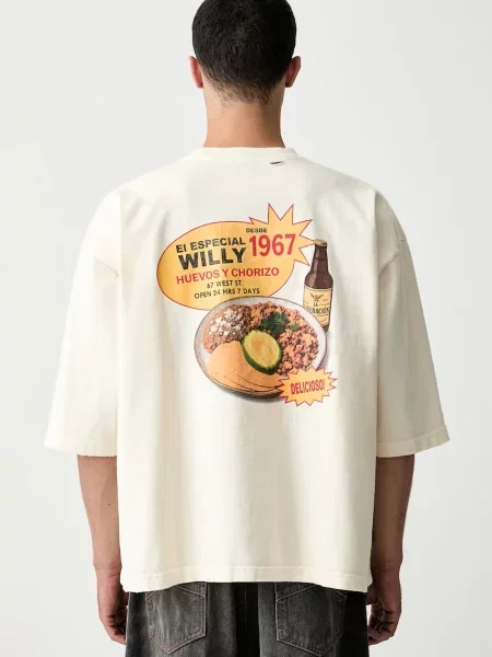 Willy Chavarria WILLY'S TACO SHOP tricou din pentru bărbați