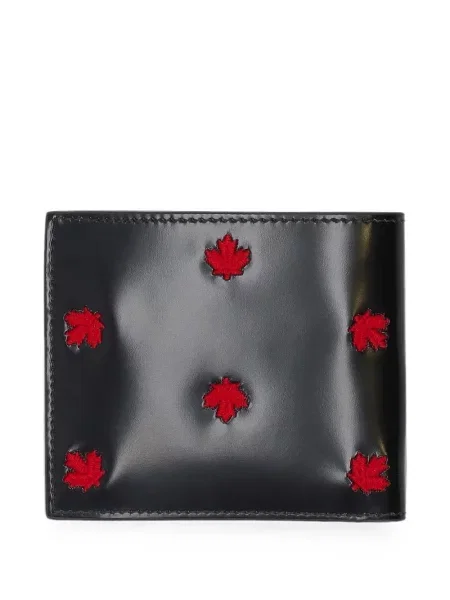 Portofel Dsquared2 cu autograf negru