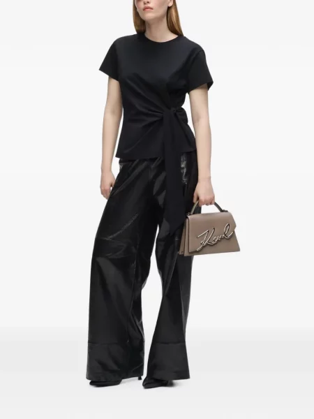 Geanta crossbody Karl Lagerfeld gri