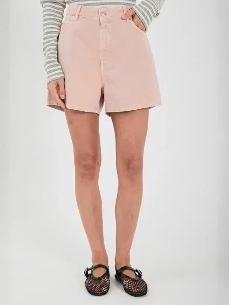 NORR Pantaloni Lilah deschis roz