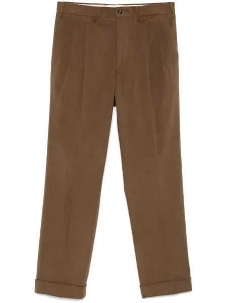 Pantaloni Dell'oglio maro