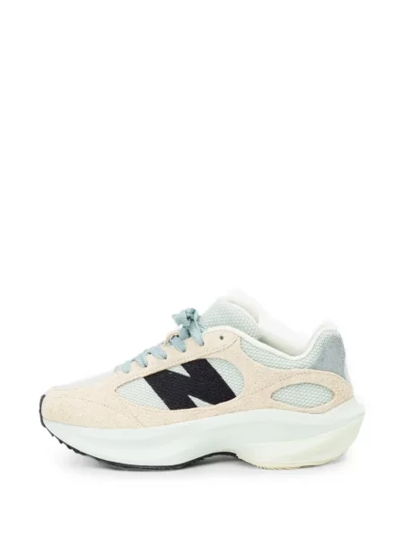 Sneakerși New Balance cu șireturi din dantelă gri