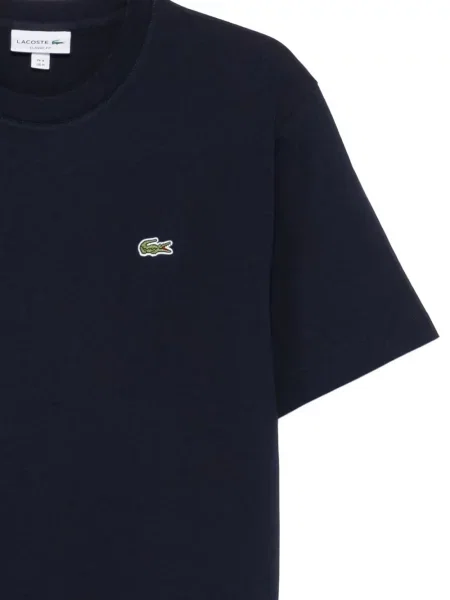Tricou Lacoste cu autograf albastru