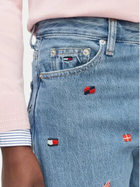 Jeansy Tommy Jeans modré