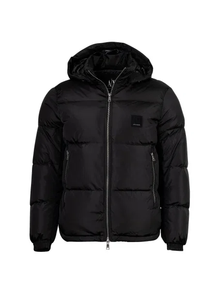 ARMANI EXCHANGE Outdoorová bunda černá