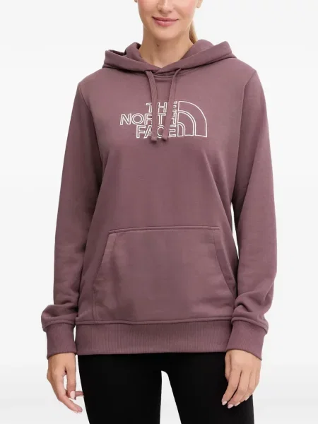 Hanorac cu glugă The North Face cu cordon violet