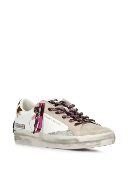 Sneakerși Crime London alb