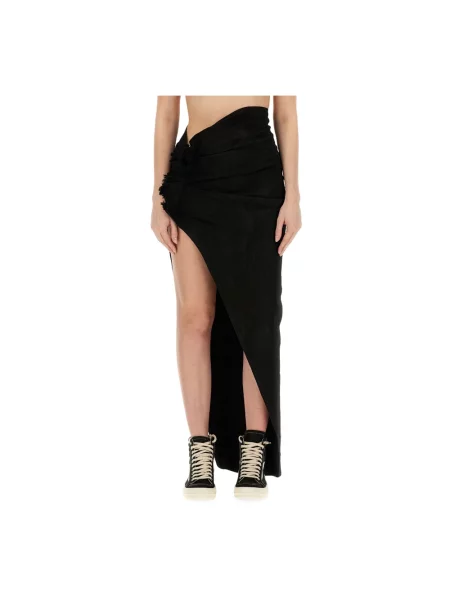 Długa spódnica Rick Owens czarna