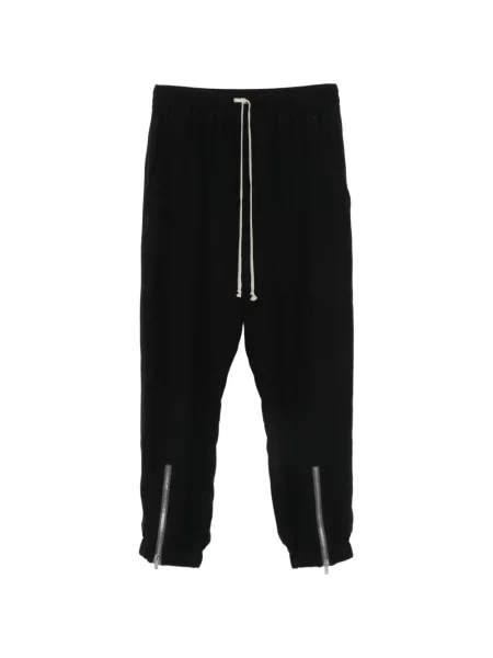 Decupat pantaloni Rick Owens cu cordon negru