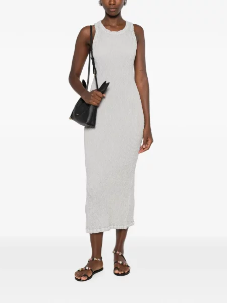 Rochie midi Issey Miyake gri