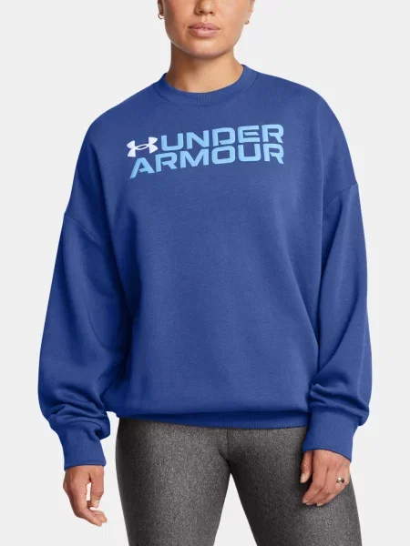 Hanorac crewneck Under Armour din fleece