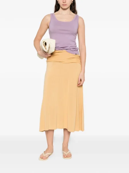 Top Extreme Cashmere din cașmir violet