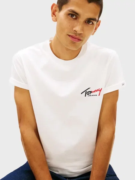 Футболка Tommy Jeans біла