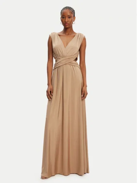Večerna obleka ACCESS FASHION bež