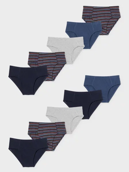 Дитячий Набір трусів C&A синій/сірий сірі