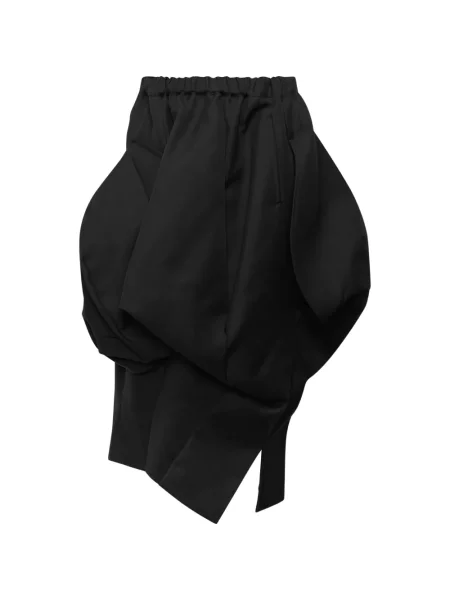 Midi szoknya Comme Des Garçons fekete