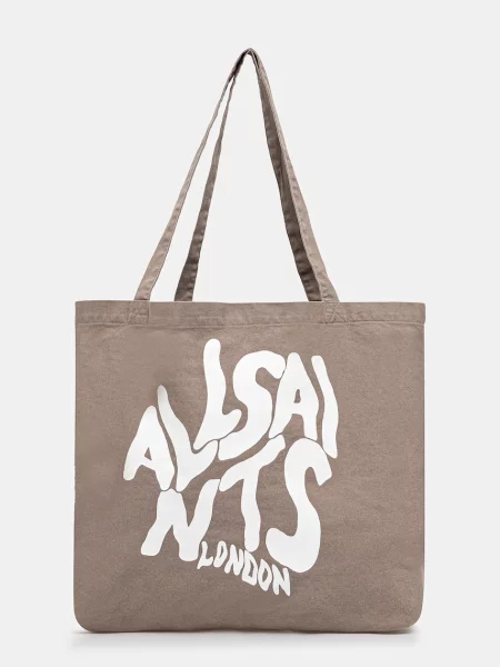 Чанта AllSaints ORLANDO бежово