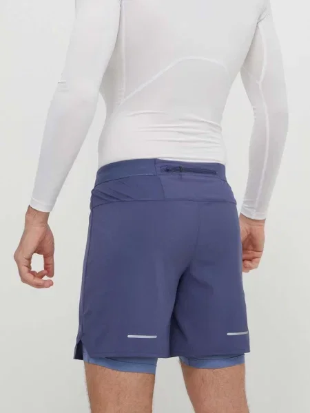 Běžecké šortky Asics Road 2 in 1 modré