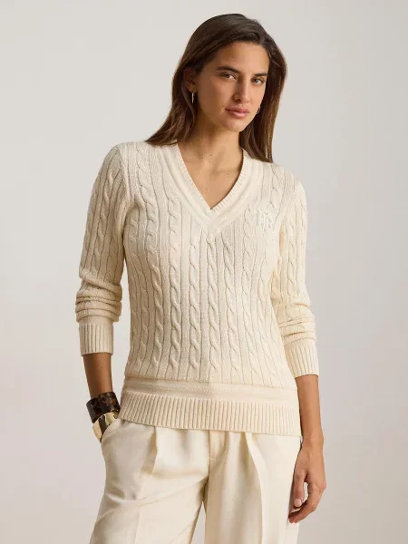 Lauren Ralph Lauren Sveter MEREN krémová