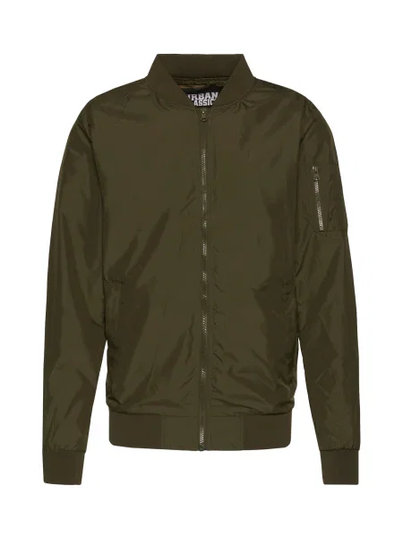 Urban Classics Prehodna jakna kaki siva