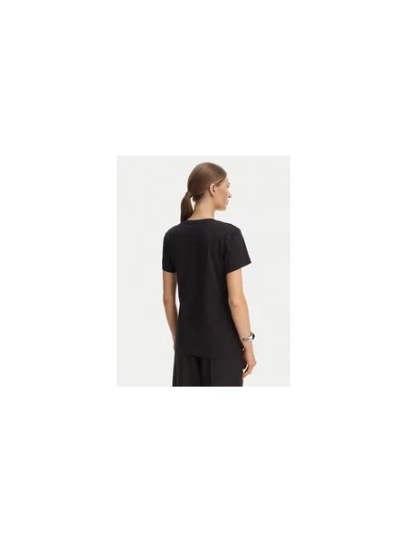 Armani Exchange Majica Regular Fit črna
