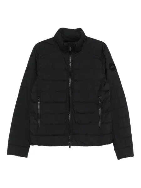 Pikowana kurtka Canada Goose czarna