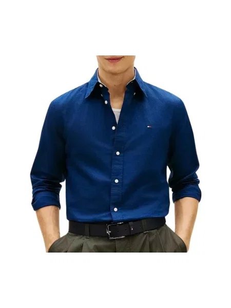 Košeľa Tommy Hilfiger modrá
