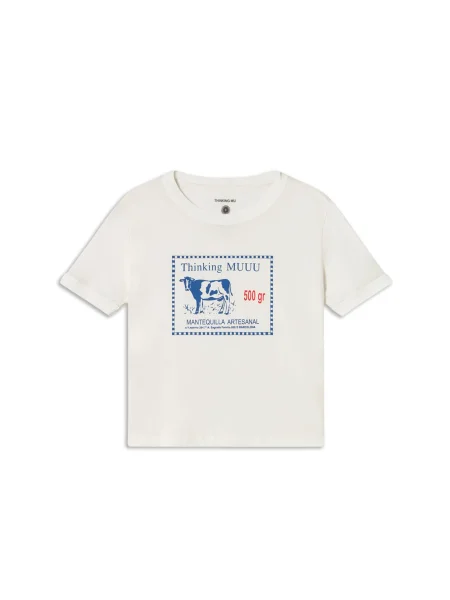 Thinking MU Majica Zowi modra / rdeča bela