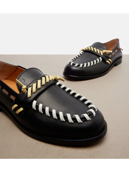 Pantofi loafer Tod's din piele negru