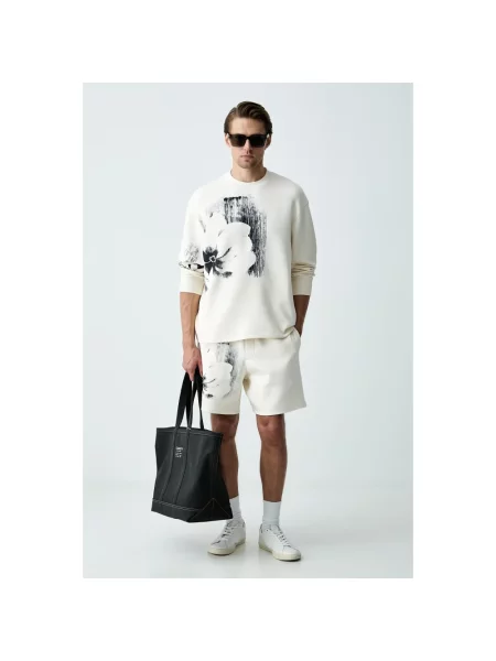 Bluza Armani Exchange beżowa
