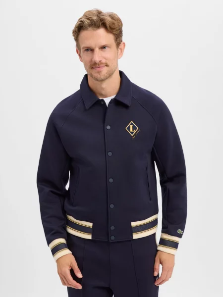 Lacoste bluza z kapturem Mężczyźni 3 niebieski