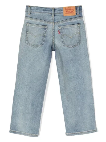 Jeansy straight leg dziecięce Levi's niebieskie