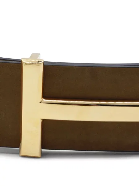 Curea Tom Ford din piele maro