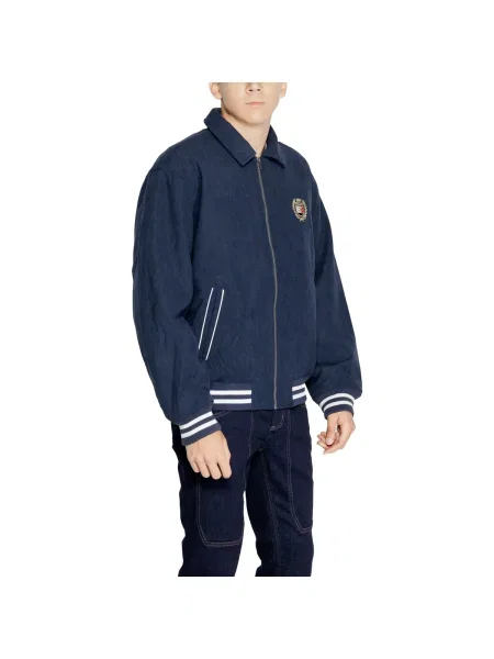 Geacă de blugi Tommy Hilfiger albastru