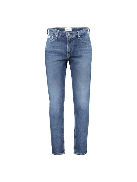 Jeansy Calvin Klein niebieskie