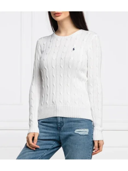 POLO RALPH LAUREN Pulover alb