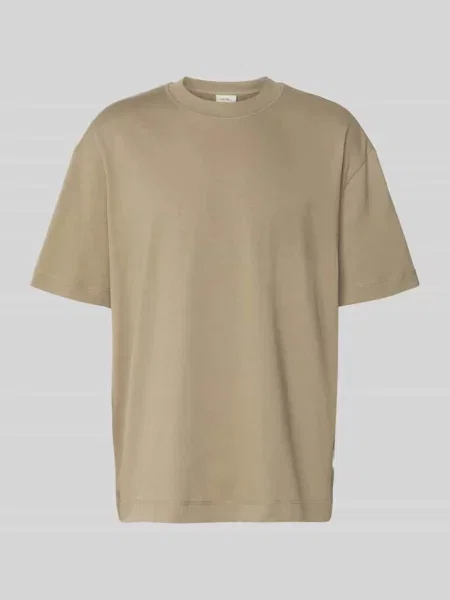 T-shirt z okrągłym dekoltem model Carl' Les Deux