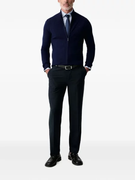 Cardigan Trussardi tricotate albastru