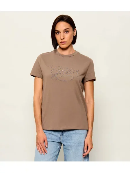 GUESS ACTIVE Tricou Syrma bej