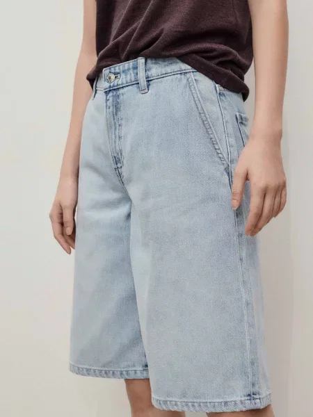 Шорти джинсові MANGO блакитний